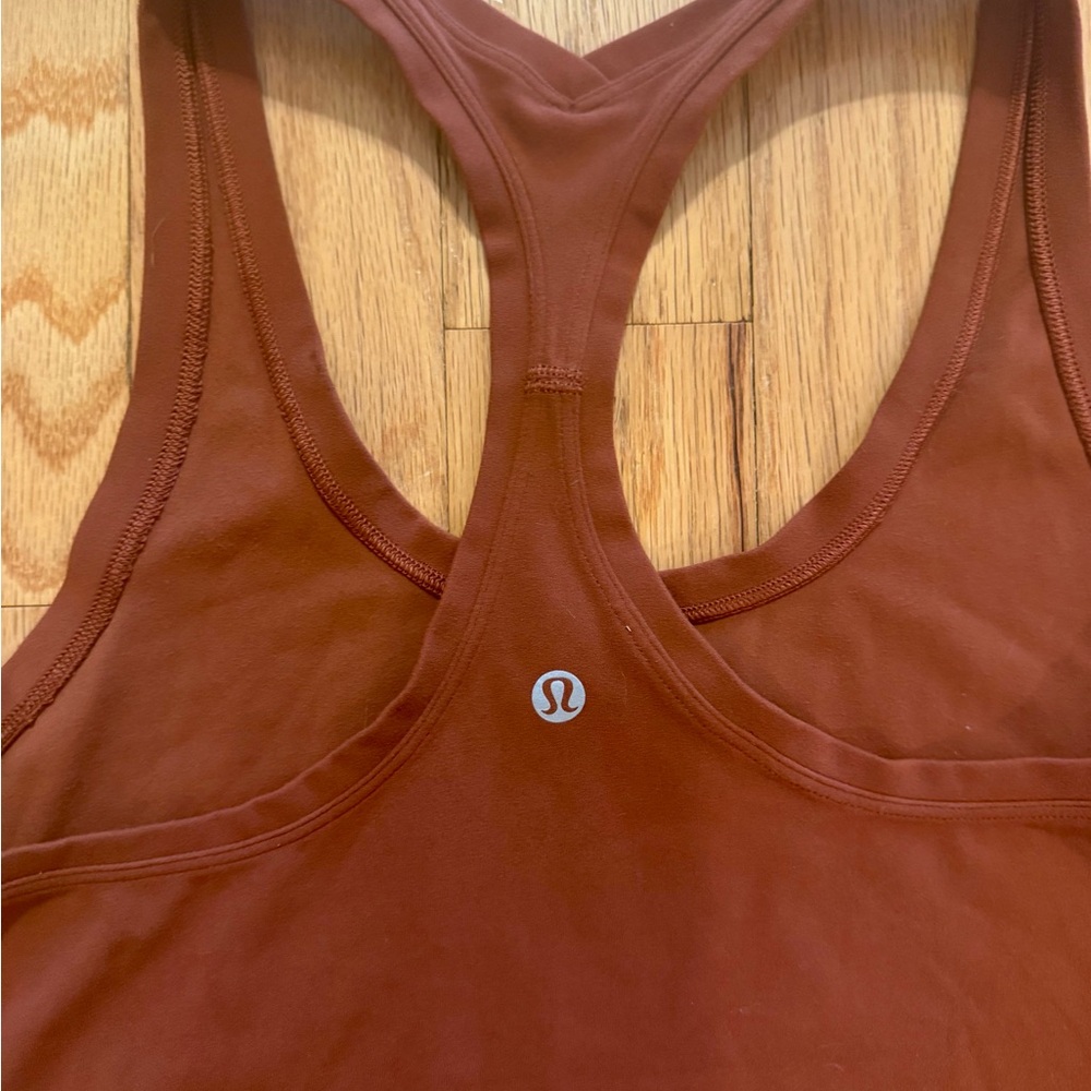 lululemon athletica Rust Tank Top